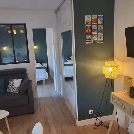 Charmant Appartement Avec Jardin Benodet Exterior photo